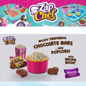 พร้อมส่ง มัดรวม ของเล่น DIY ทำขนมได้จริง แบรนด์ Zap Chef กดเลือกแบบด้านในคะ