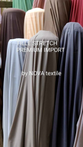 Kain TILLE STRETCH PREMIUM IMPORT (Harga per 1 meter)