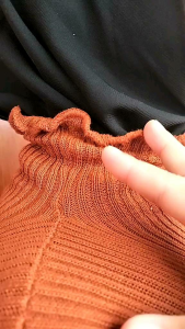 DAISY CURLY INNER KNIT/BLUS DALEMAN/RAJUT KRIWIL