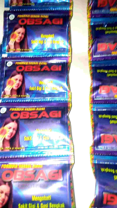 Obat sakit gigi OBSAGI kapsul Original sakit gigi dan gusi bengkak