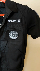 KL Stok Sedia 🇲🇾 Kids Occupation SWAT Police Costumes Cosplay School Activities 儿童职业特警服装角色扮演