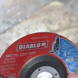 Diablo 4-1/2 in. x 1/8 in. x 7/8 in. Metal Cut-Off Disc with Type 27 Depressed Center
