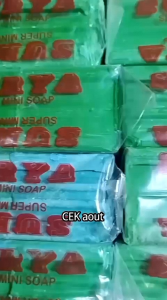 SABUN BATANG SURYA SUPER MINI SOAP SABUN SERBA GUNA SABUN CUCI PAKAIAN UNTUK MENGEMBALIKAN warna aslinya 6 pcs