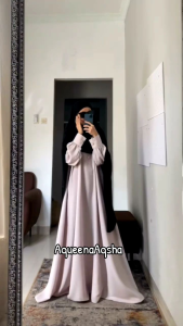SUMAYYA ABAYA || Abaya Polos Syari ANTI UV
