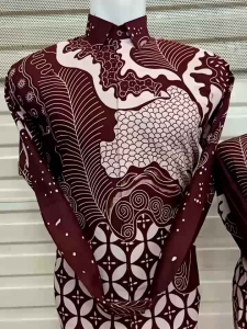 KEMEJA BATIK COUPLE AYAH DAN ANAK BAHAN KATUN SOLO PREMIUM 40S