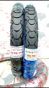 SEPASANG BAN MOTOR MATIC RING 14 80/90-14 DAN 90/90-14 BAN MOTOR RING 14