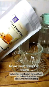 Teh Rimpang Kunyit - Jahe - Sereh | Teh Rimpang JSR