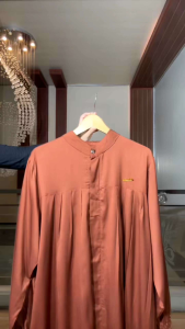 Eldora Dress - Gamis Wanita Jumbo LD 140 cm Rayon Twill