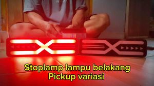 Lampu rem belakang stoplamp pickup new carry tayo Futura carry 1.0/1.5 L300 Kijang Katana Phanter Mega carry apv dll