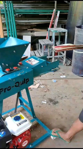 Mesin Pencacah Rumput Serbaguna PRO-QUIP QCR600-2+Mesin HONDA GP160