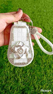 Dompet STNK square camelia tali bling bling | Dompet kunci mobil/motor bling bling