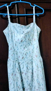 เดรสสายเดี่ยวลายดอก S size