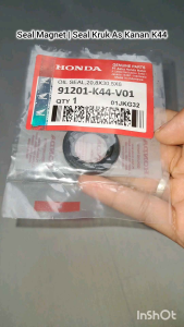 Oil Seal Sil Magnet Kruk As Kanan Beat POP, Street, Vario 110 FI eSP LED Genio Scoopy FI eSP K44 20.8x30.5x6 91201-K44-V01