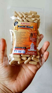 kapsul pasak bumi 100butir /kapsul tongkat ali murni 100% sejuta manfaat