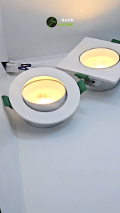 โคมดาวน์ไลท์ 3 นิ้ว ขนาด 6W ปรับได้ ทรงกลม ทรงเหลี่ยม ดาวน์ไลท์ downlight โคมไฟ Sylvania รุ่น INSET SWING LED II