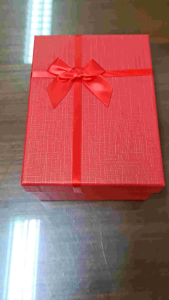 New !!! R9 กล่องโบว์ สำเร็จรูป 21*15*8 cm.