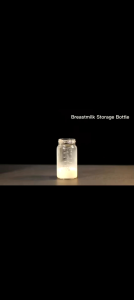New products set 2 pcs COMI Wide Neck Feeding Bottle Breast Milk Glass Storage Bottle F9268