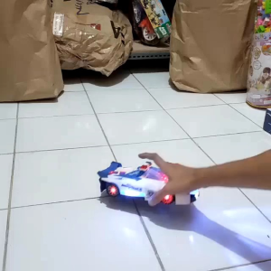 Mainan mobil police pesawat Transformer sirine Transpower mobil mobilan anak jadi pesawat Lampu