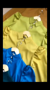 Kemeja Wanita Cantik Bella Puffy Shirt Terbaru