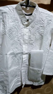 Baju Koko Anak Model Full Kancing Size 456