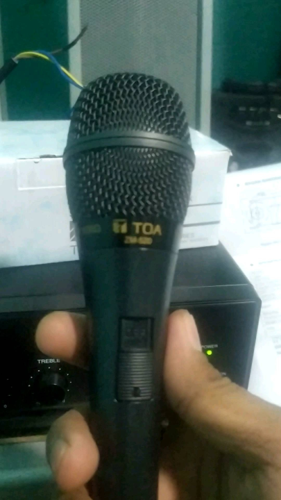 Mic Toa ZM 520 Mic Toa ZM 520 dynamic microphone Toa microphone