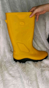 SEPATU BOOTS karet / AP eco 3 kuning / SEPATU BOOT MURAH