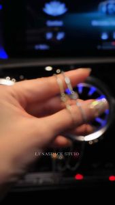 LUNASPACEEEE Gold Plated / Silver Plated Luxury Shining Bracelet For Women Korean Style Fashion Female Bracelet