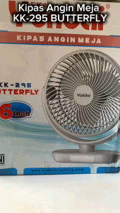 Kipas Lampu Meja AC/DC Emergency Darurat Yundai KK-295 Dragon Portable