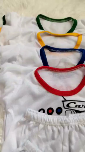 6PAIRS BABY BOY T-SHIRT TERNO RANDOMLY GIVEN 0-12MONS OLD( PAMBAHAY/PANGLAKAD)