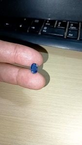 Batu Permata Blue Kyanite Natural