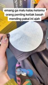 ( 1 pcs ) Bantalan Penyerap Keringat Ketiak Pad ketek Anti Basah keringat Sekali Pakai / Armpit Pad | Pembalut