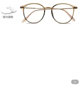 【BISA COD & GOJEK】KMA004 Kacamata Anti Radiasi Bentuk Bulat Bahan Metal Gaya Korea Untuk Pria Dan Wanita Kacamata