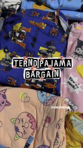 [BARGAIN] Terno Pajama Sleepwear - Pants and T-Shirt (for 1 to 14 years up to Adult sizes)