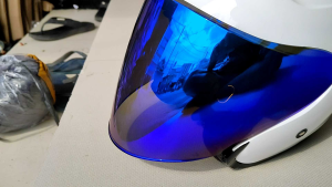 Visor Helm KYT Kyoto Ink Dynamic & Rachet Iridium: Pilihan Terbaik untuk Aktivitas Outdoor