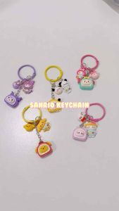 Aksesoris Tas Lucu: Keychain Sanrio Kuromi, Melody, Cinnamoroll, Hello Kitty, & Keyring Pendant