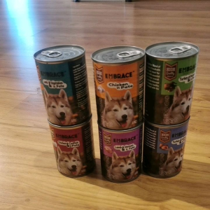 EMBRACE DOG CAN FOOD IN PATE 375G