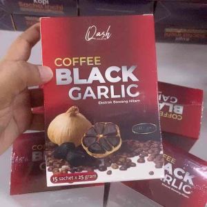 5 Kotak Kopi Black Garlic Tanpa Gula Halus