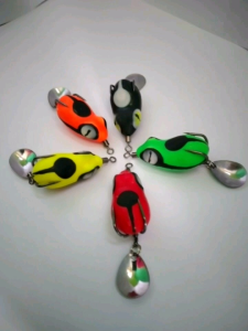 Paket Umpan Casting Gabus 5 Pcs Soft Frog