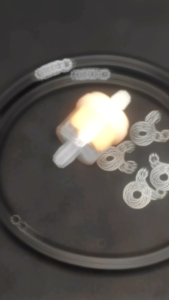 SELANG BENSIN MOTOR DAN SARINGAN BENSIN UNIVESAL KLEMAN PENJEPIT panjang 65cm