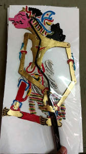 Wayang kulit lukis kidangan - citraksi - wayang asli kulit murah