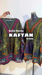 DONYA DRESS | KAFTAN SHORT DRESS | COVER UP SILK DRESS