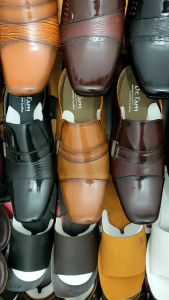 SEPATU SANDAL BUSTONG KULIT PRIA DR. IAM B. 6015 MAROON ( PRODUKSI SENDIRI )