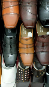 SEPATU SANDAL BUSTONG KULIT PRIA DR. IAM B. 6039 HITAM (PRODUKSI SENDIRI)