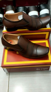 SEPATU PANTOFEL FORMAL KULIT PRIA DR. IAM 6004 COKLAT ( PRODUKSI SENDIRI )