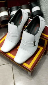 SEPATU PANTOFEL FORMAL KULIT PRIA PERSADA 6015 PUTIH (PRODUKSI SENDIRI)