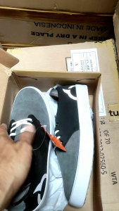 Sepatu Kasual Ortuseight ECHOES - Black/Grey/White ORlGlNAL Obral Besar COD Bayar Di Tempat