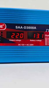 Kích Điện 12V Lên 220V 3000W SUNCHONGLIC SAA-3000A - Bộ Đổi Nguồn Inverter Chính Hãng