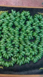 Nhẫn tròn đá bản hẹ to ngọc bi’ch