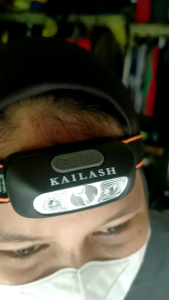 Senter Kepala Headlamp Sensor LED Waterproof Rechargeable IPX4
