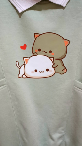 Mikaboga Sweater Kerah Anak Perempuan Motif Cute Kawaii Lucu Premium Terbaru